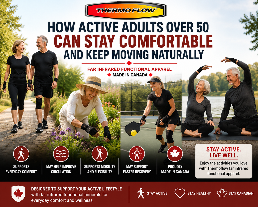 How Active Adults Over 50 Can Stay Comfortable and Keep Moving Naturally