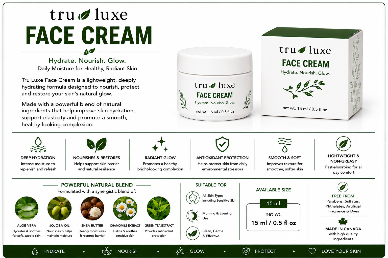 Tru Luxe Face Cream
