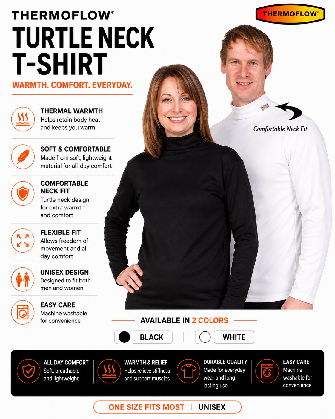 Thermoflow Turtle Neck t-shirt