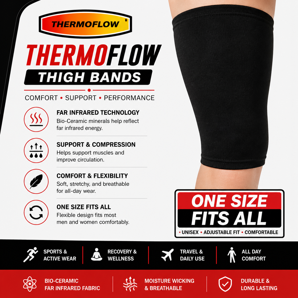 Thermoflow Thigh Bands