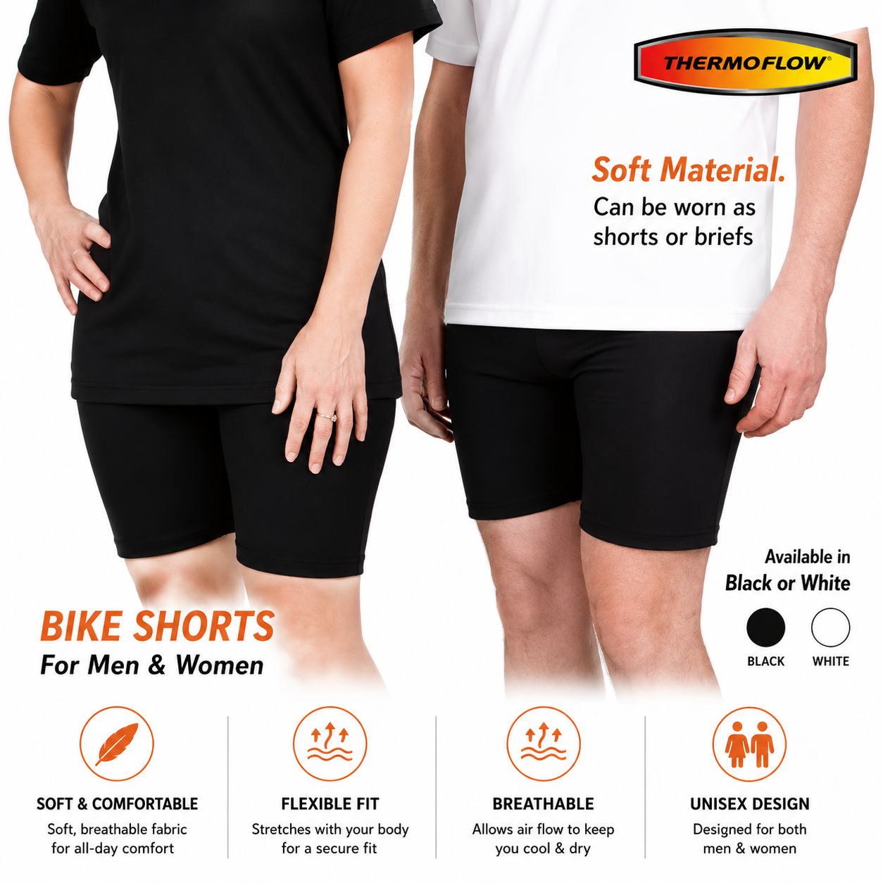 Thermoflow Bike Shorts for Men & Women